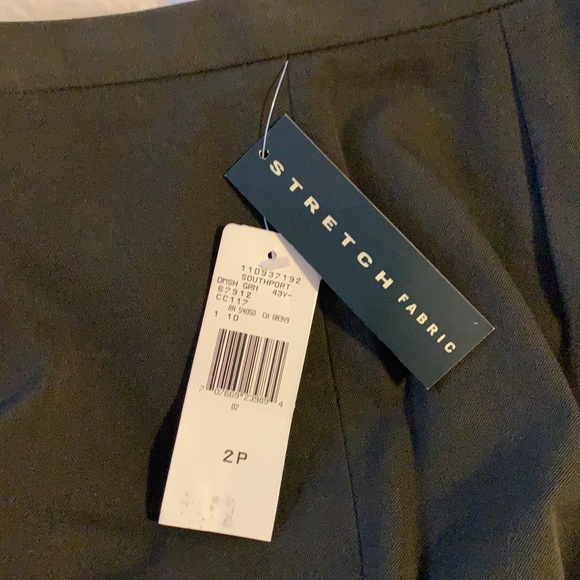 NWT Ralph Lauren 2P Dark Green Stretch Pants - Picture 13 of 13